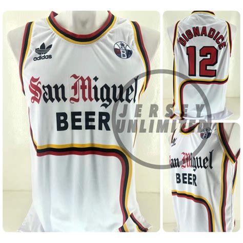 Very Rare YVES DIGNADICE #12 San Miguel Beer 1992 PBA Retro Full ...