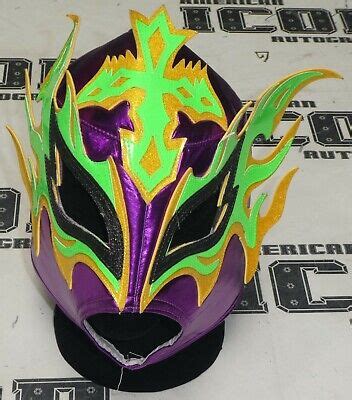 REY FENIX SIGNED AUTO'D MASK BAS COA LUCHA LIBRE AAA CMLL WRESTLING AEW BROS A | eBay