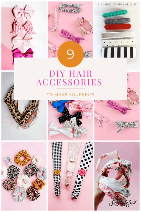 9 Hair Accessories to Sew - see kate sew