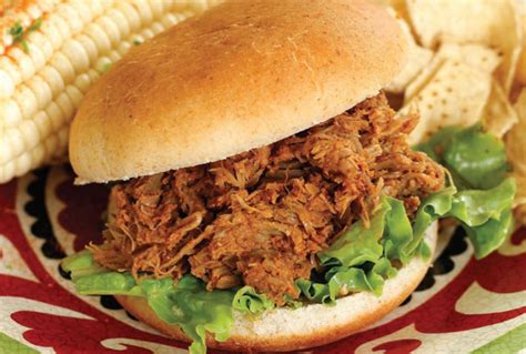 These delicious BBQ pork sandwiches take just 20 minutes to prep ...