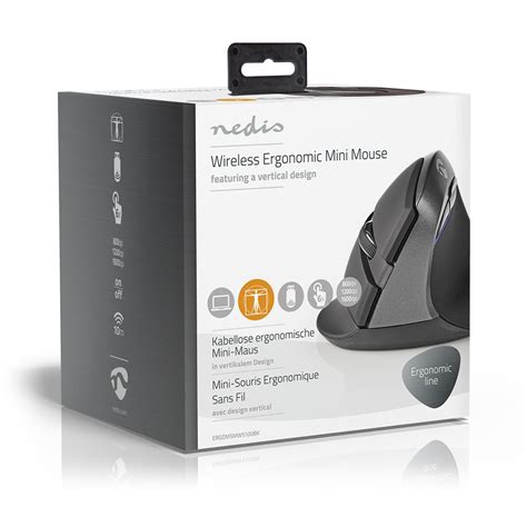 Mouse | Wireless | 800 / 1200 / 1600 dpi | Adjustable DPI | Number of buttons: 6 | Programmable ...