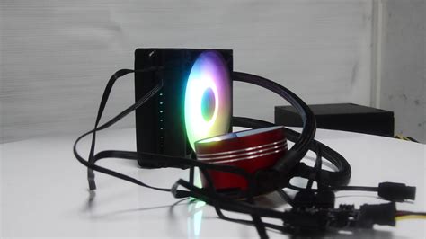 Liquid Cooler For Pc Water Cooling Rgb Radiator 120mm Case Fans Factory ...