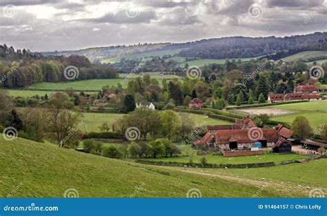 An English Rural Landscape stock image. Image of tourism - 91464157