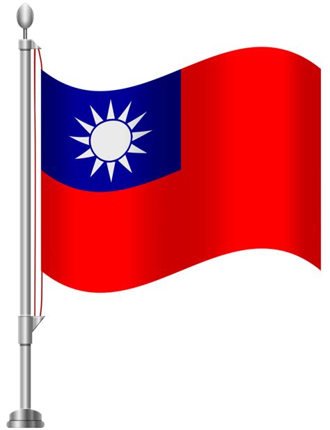 Taiwan flag png clip art