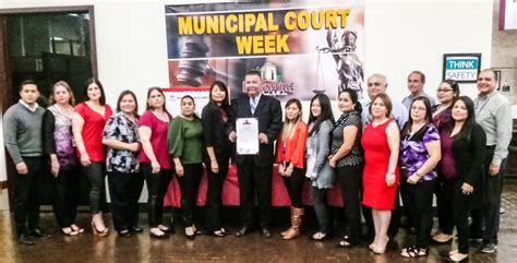 EL RRUN RRUN: BROWNSVILLE STAFF OBSERVES MUNICIPAL COURT WEEK