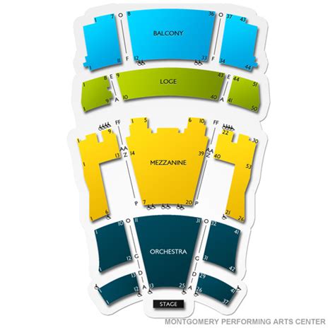 Montgomery Performing Arts Center Seating Chart | Vivid Seats