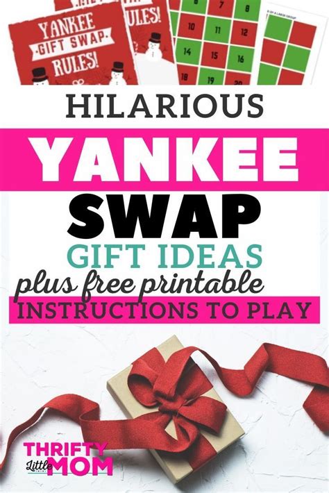 Hilarious Yankee Swap Gift Ideas & Rules