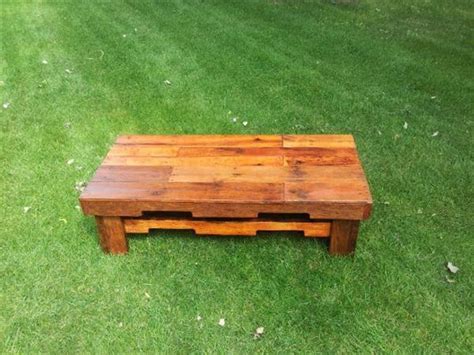 DIY Reclaimed Maple Pallet Coffee Table - 101 Pallets