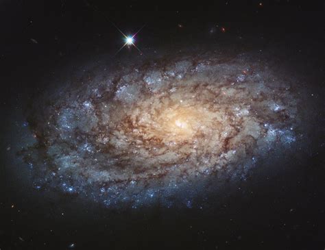 NGC 4298 | Flocculent spiral galaxy NGC 4298 as seen with th… | Flickr