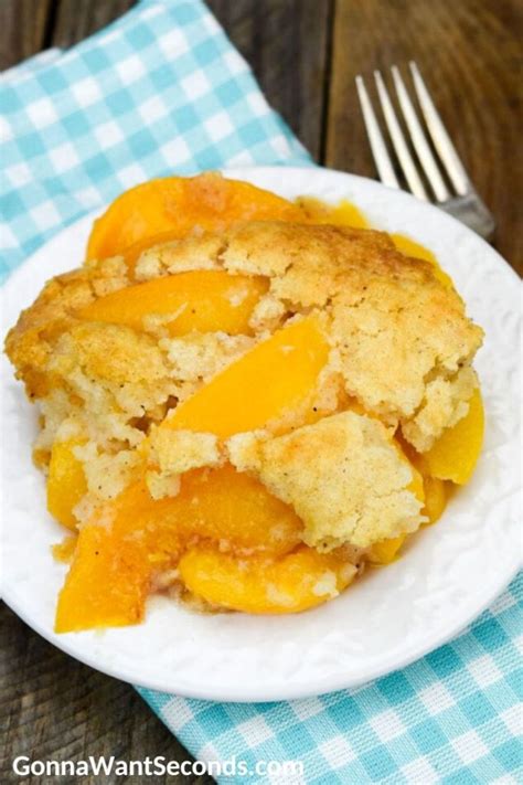 Bisquick Peach Cobbler {Peach Cobbler With Canned Peaches} Gonna Want ...