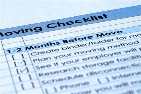 Long Distance Moving Checklist | State to State Move