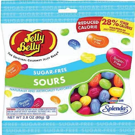 Jelly Belly® Sugar Free Sour Jelly Beans Bags (2.8 oz) - 12 Ct.. Case ...