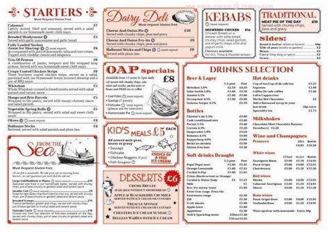 Menu at Chesters steakhouse, Chesterfield, 151 Sheffield Rd