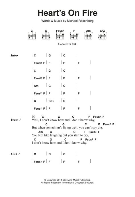 Heart's On Fire by Passenger - Guitar Chords/Lyrics - Guitar Instructor