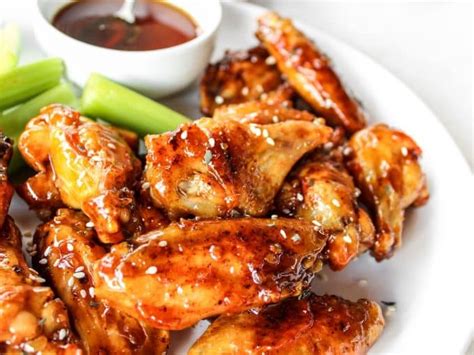 Honey Garlic Chicken Wings - The Whole Cook