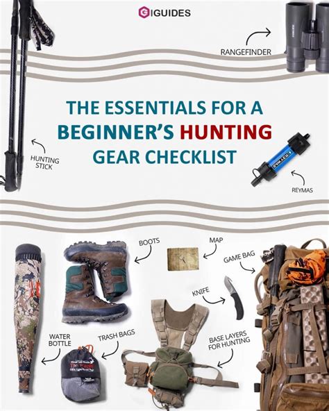 The Essentials for a Beginner’s Hunting Gear Checklist