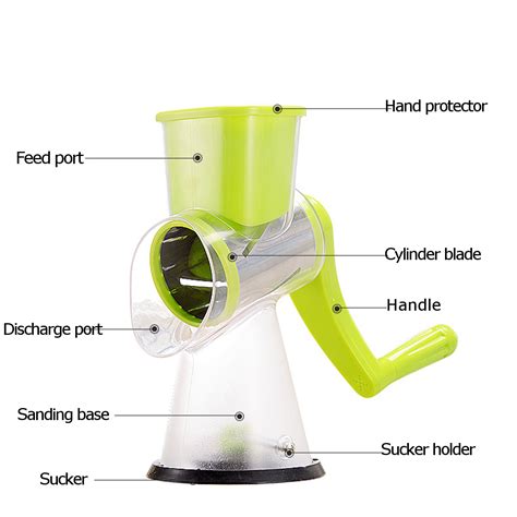 Manual Round Vegetable Cutter Slicer Potato Carrot Grater Kitchen Tools