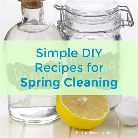 Simple DIY recipes for spring cleaning — Picture Healer - Feng Shui and fortune telling