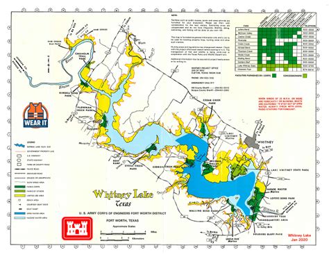 Contour Map Of Sam Rayburn Lake