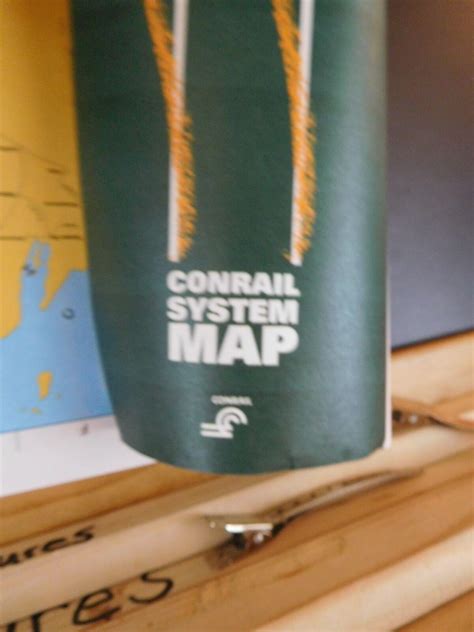 Map Conrail System Map (rolled) | #3914142235