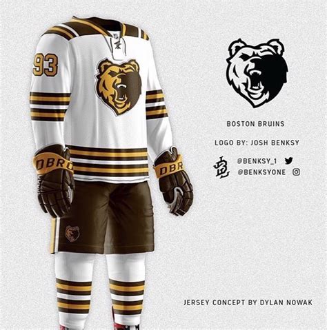 Boston Bruins Jersey Concepts - NHL:Project 14 (Added Washington ...