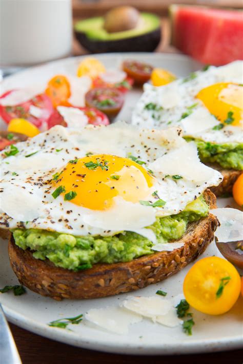 Avocado Toast with Fried Egg Recipe on Closet Cooking