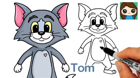 How to Draw Tom Cat | Tom and Jerry - Çocuk Gelişimi, Çocuk Eğitimi ...