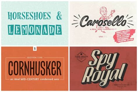 50s diner font generator | HipFonts