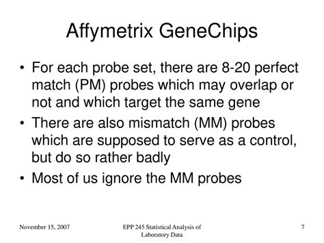 Analysis of Affymetrix GeneChip Data - ppt download