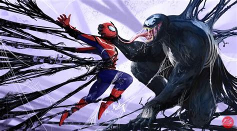 8640x4860 Spider Man vs Venom 4K Fight Art 8640x4860 Resolution ...