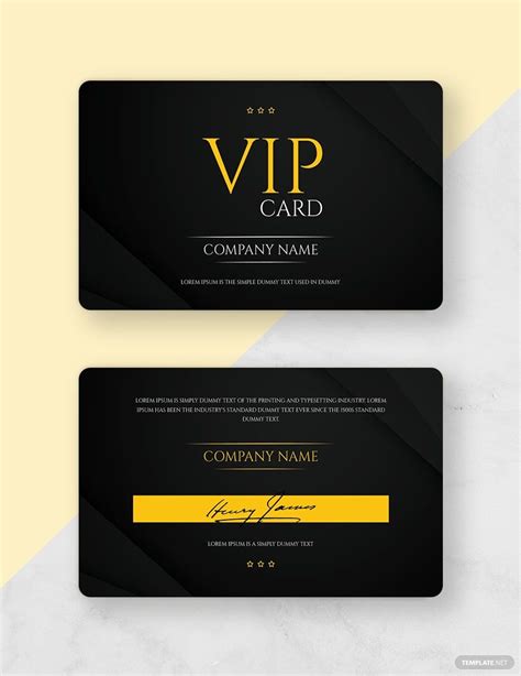 Free Membership Card Template