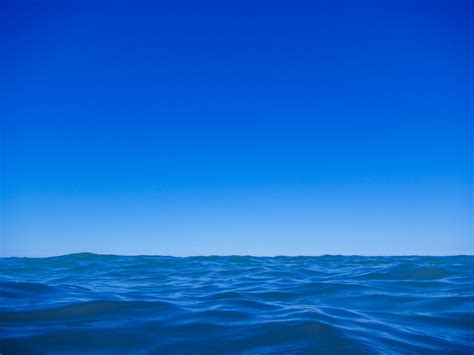 Fond bleu de la mer et du ciel Photo stock libre - Public Domain Pictures