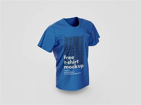 Free Half Sleeves T-Shirt Mockup PSD | Mockuptree