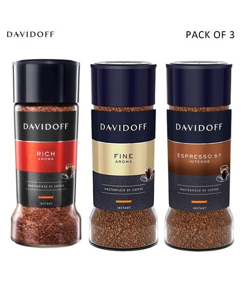 Davidoff Coffee Instant Coffee Powder 300 gm Pack of 3: Buy Davidoff ...