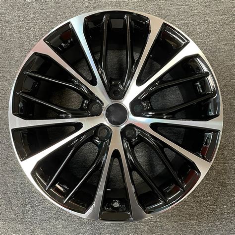 Brand New Single 18" 18x8 Alloy Wheel For 2018 2019 2020 Toyota Camry Machined Black OEM Quality ...