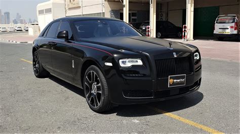 Rolls-Royce Ghost - Black Matt Stripe | WrapStyle