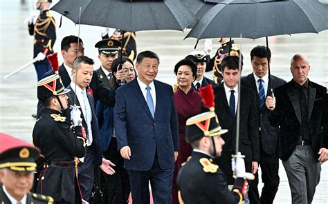 President Xi Jinping is in Paris to talk trade