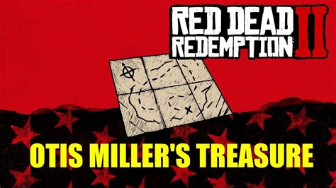 Red Dead Redemption 2: Otis Miller Torn And Mended Map And Treasure ...