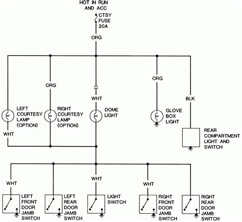 Dome Light Wiring Diagram - Wiring Diagram