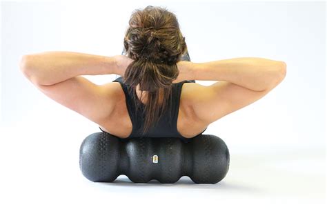 Rollga foam rolling hip, back, neck | Bellingham Athletic Club