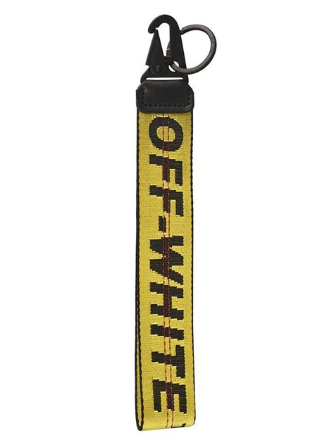 OFF-WHITE - accessories - OFF-WHITE LOGO STRAP KEY CHAIN