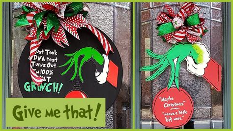 Grinch Inspired Merry Grinchmas wreath How the Grinch Stole Christmas ...