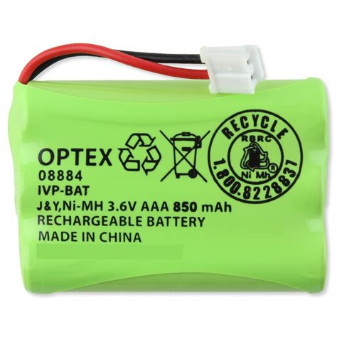 Optex 08884 Battery Replacement - IVP-BAT for the IVP-HU