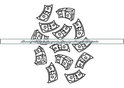 Raining Money Clipart