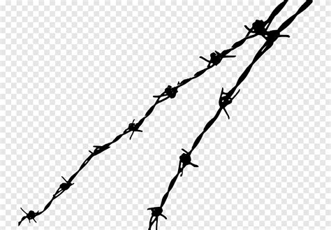 Barbed wire Barbed tape, cartoon fence s, leaf, outdoor Structure png | PNGEgg