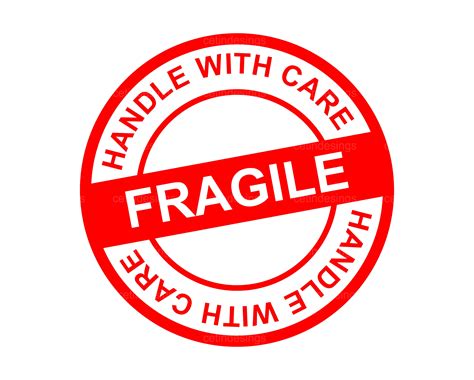 Fragile Handle With Care Sticker Svg Fragile Svgfragile - Etsy Hong Kong