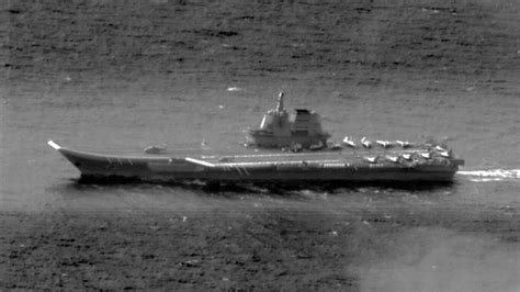 Chinese Aircraft Carrier, CNS Shandong, Spotted Conducting Ops Near ...