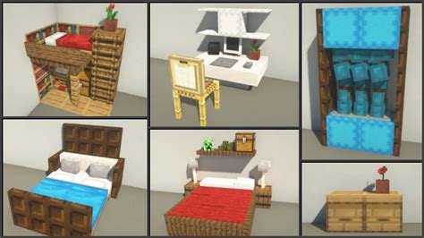 Minecraft: 30+ Bedroom Design Ideas | Minecraft bedroom, Minecraft bedroom decor, Minecraft ...