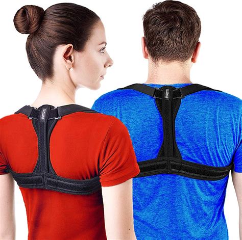 Modetro Sports Posture Corrector Spinal Support - Physical Therapy Posture Brace for Men or ...