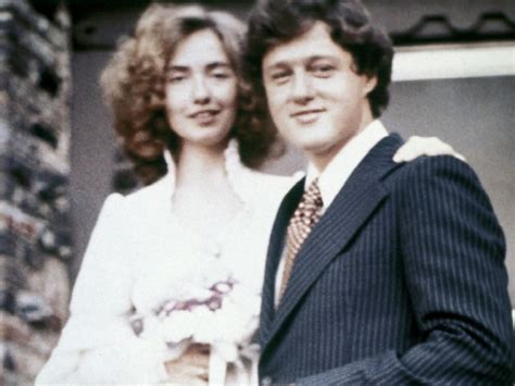 Bill Clinton And Hillary Clinton Wedding Photos